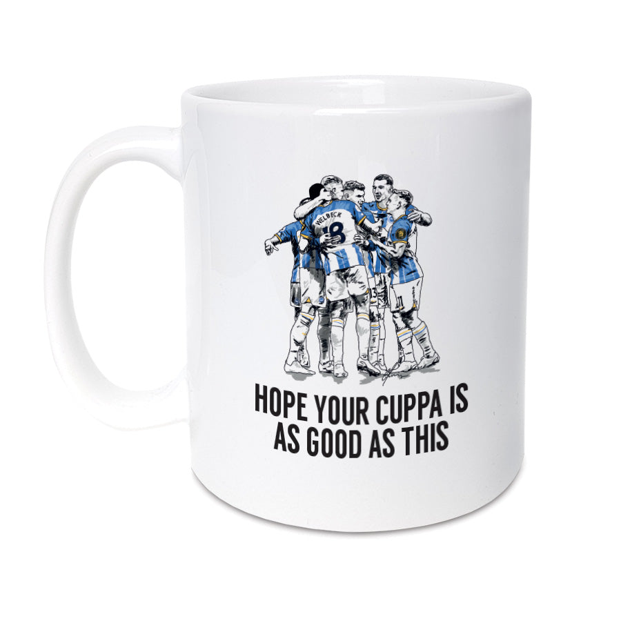 Brighton and Hove football celebration mug