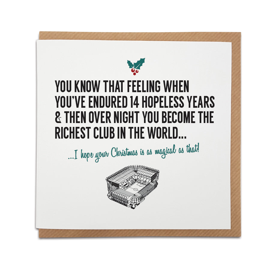 Newcastle United Takeover - Christmas Card