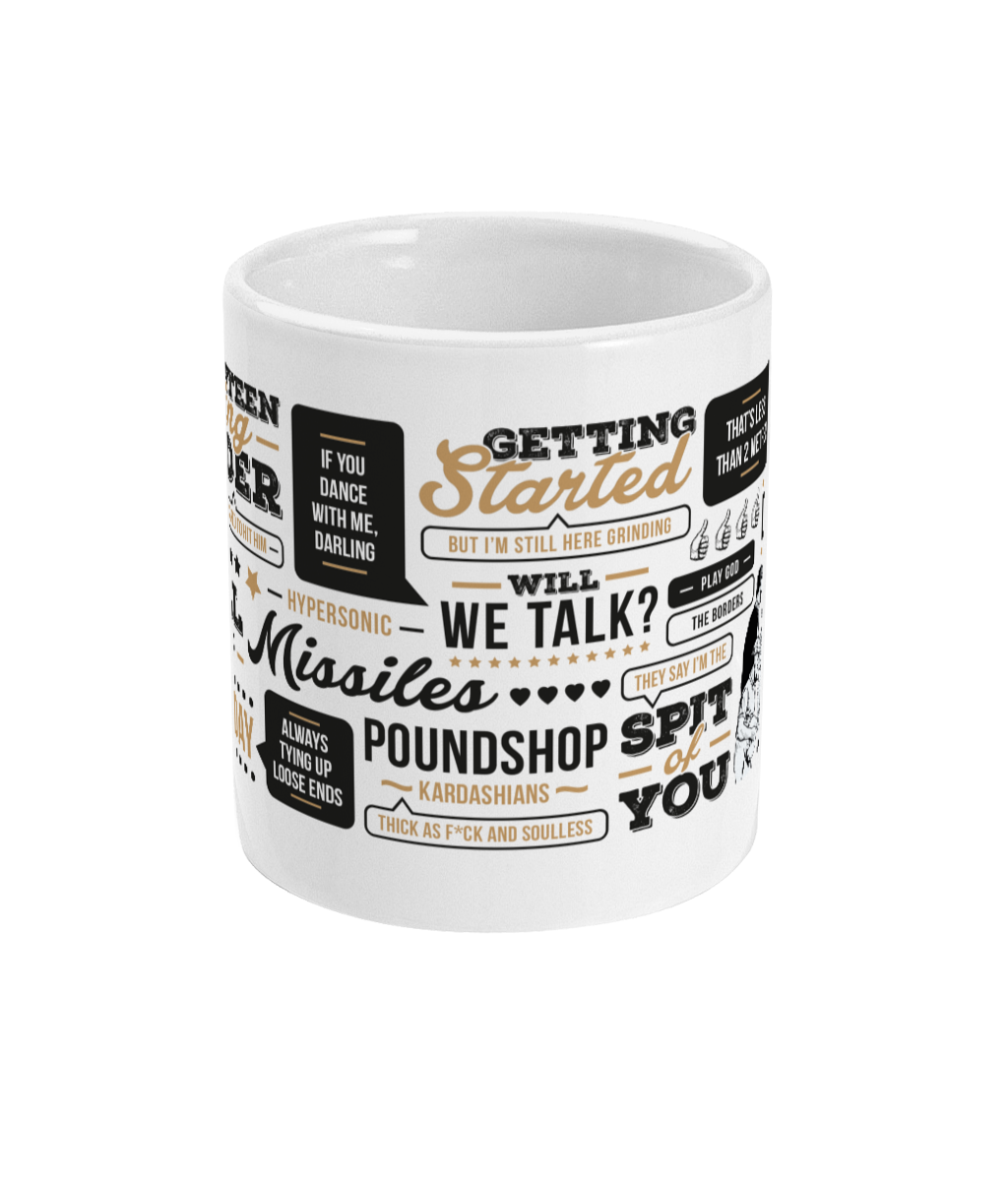 A unique mug perfect for Sam Fender fans.