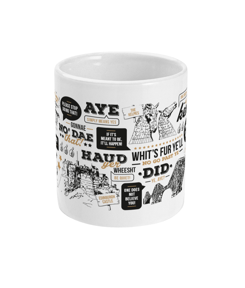 Scottish Sayings -  Scottish Phrases Translations Print