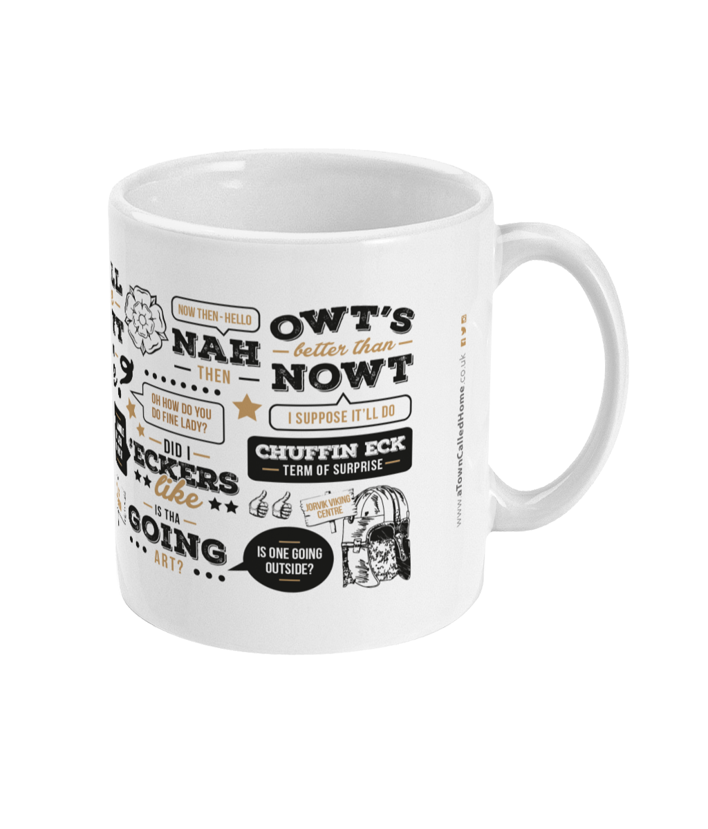 Yorkshire Sayings -  Yorkshire Phrases Translations Mug