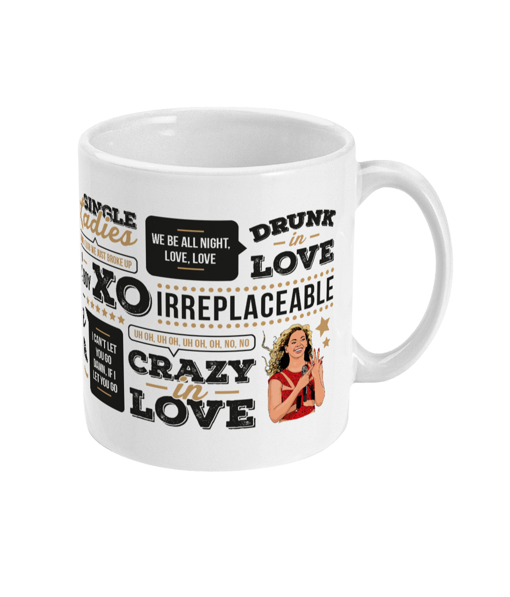 Beyonce music fan,  popular songs - Mug